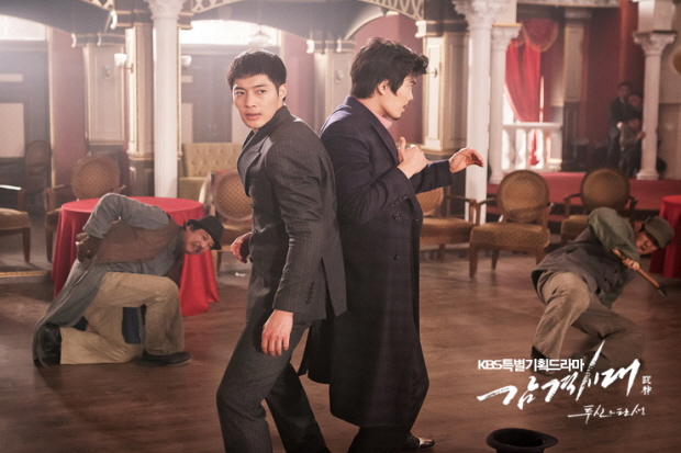 The fight against bandits who attack Club Shanghai [Inspiring Generation]