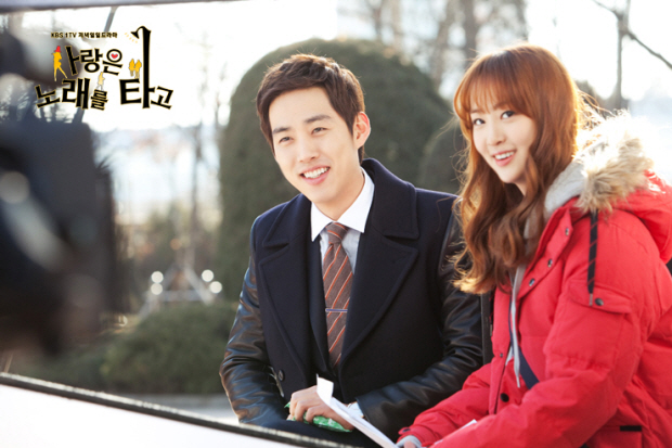 The filming site full of laughter! [Melody of Love]